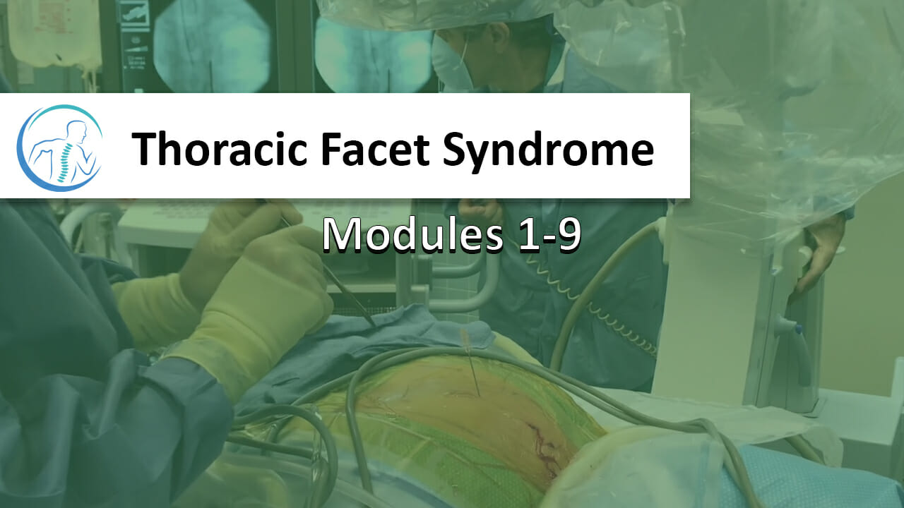 Thoracic facet syndrome course thumbnail